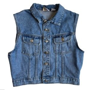 Vintage Country Seat Denim Vest